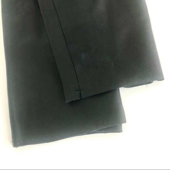 Supple High Waist Leather Pants - Picture 5 of 14